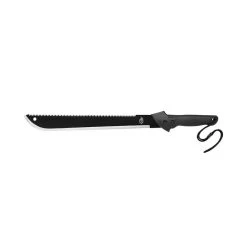GERBER 31-000758 Gator Machete With Nylon Sheath, 25.7 In OAL, 18 In L Blade, HCS Blade, HCS Handle