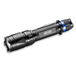 POLICE SECURITY Trac Tact 99490 Flashlight, AA Battery, Alkaline Battery, LED Lamp, 280 Lumens, 100 M Beam Distance