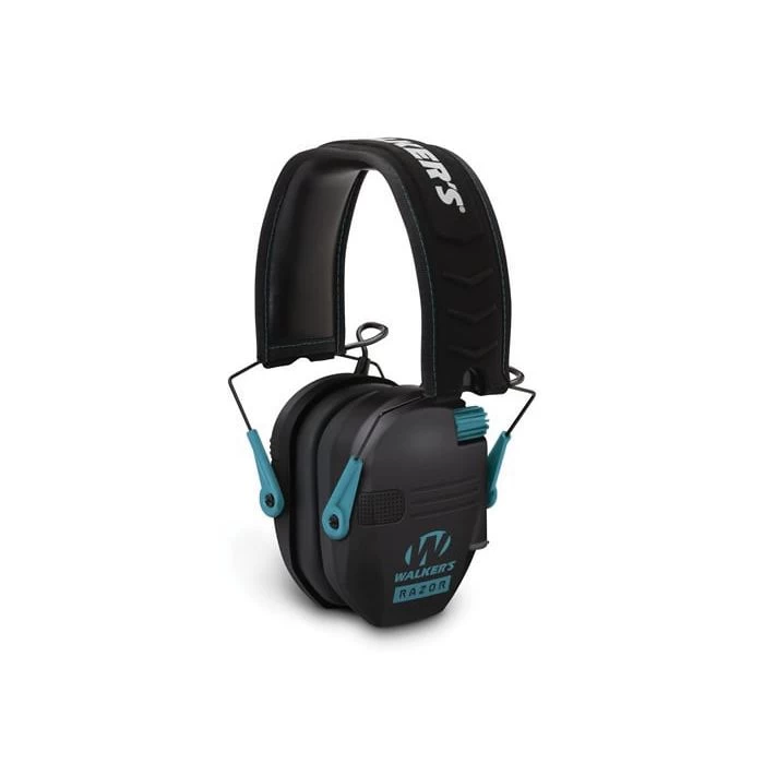 WALKER'S GWP-RSEM-TL Electronic Muff, 23 DB NRR, Teal