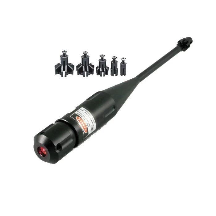 Bushnell 740100C Laser Bore Sighter, Metal, For: 0.22 Through 0.5 Caliber Firearms, 20 And 12 Ga Shotguns