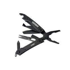 GERBER DIME 30-000469 Mini Multi-Tool, 10-Function, Stainless Steel, Black