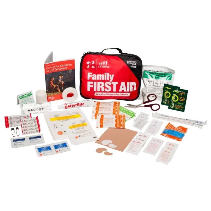 Adventure Medical Kits 0120-0230 Family First Aid Kit, Nylon/Plastic, Red