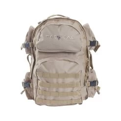 ALLEN 10858 Intercept Tactical Pack, 18-1/2 In L, 16 In W, 2500 Cu-in Volume, Endura Fabric, Tan