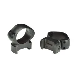 WEAVER Grand Slam Series 49304 Scope Ring, Steel, Black, Gloss, For: Weaver Style Bases