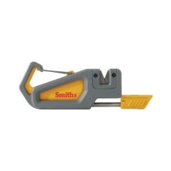 Smith's 50538 Sharpener And Fire Starter, Carbide Blade, Gray/Orange Handle
