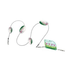 PANTHER MARTIN 20MDRRTH Fishing Lure, High Lake Troll, Kokanee, Trout, 1-Hook, Holographic Rainbow Trout Lure