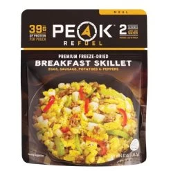 PEAK REFUEL 55228 Breakfast Skillet, 4.87 Oz Pouch