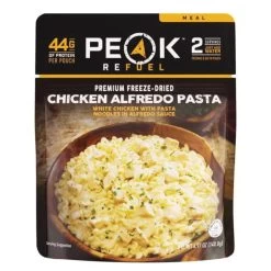 PEAK REFUEL 55229 Chicken Alfredo Pasta, 4.97 Oz Pouch