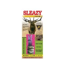 BERRY GAME CALLS SC Sleazy Cow Call, Raspy Audio Output, Green