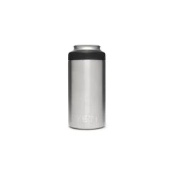 YETI Rambler Colster Can Insulator, Silver, 16 Oz