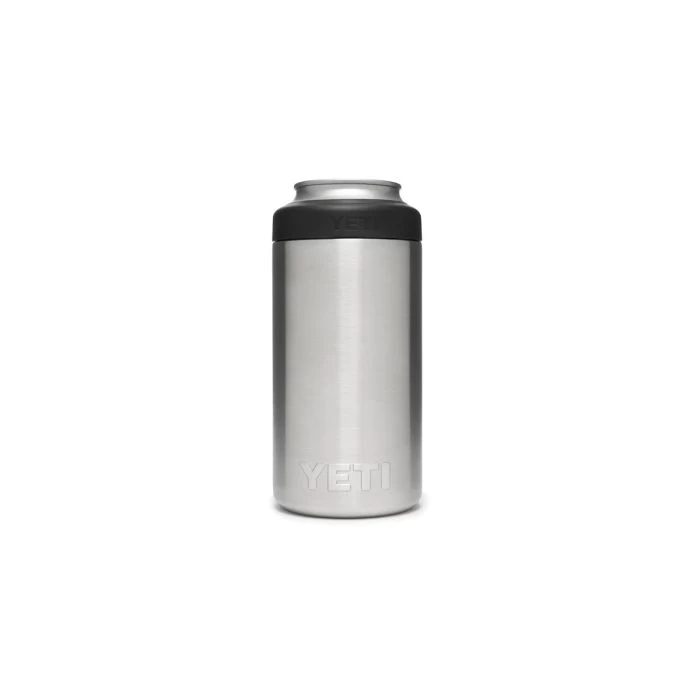 YETI Rambler Colster Can Insulator, Silver, 16 Oz