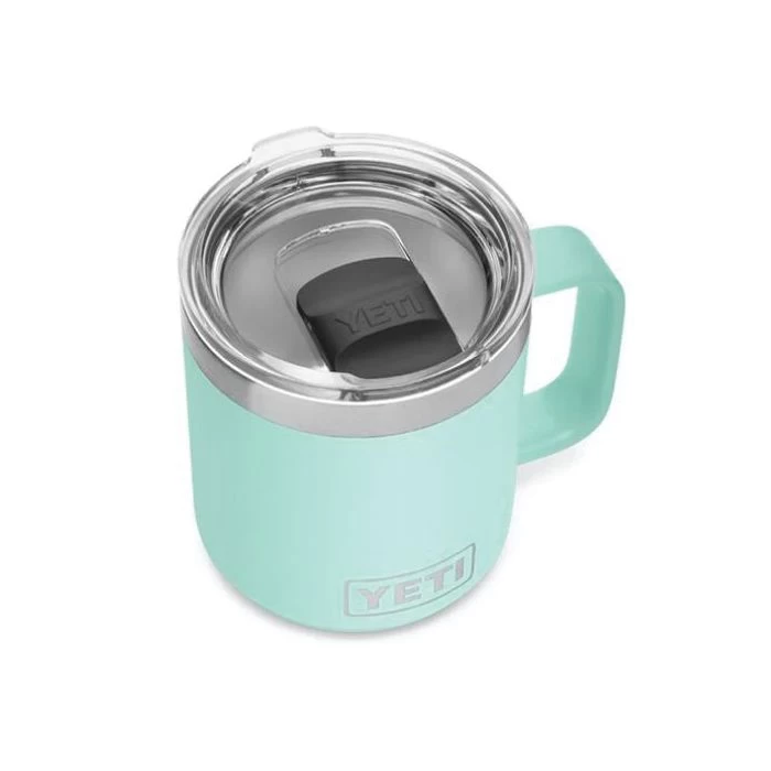 YETI Rambler Stackable Mug, Seafoam, 10 Oz
