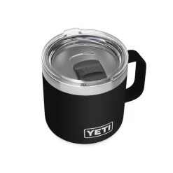 YETI Rambler Travel Mug, Black, 14 Oz