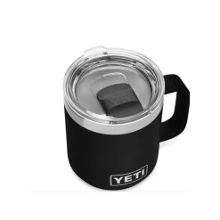 YETI Rambler Stackable Mug, Black, 10 Oz