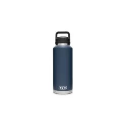 YETI Rambler Water Bottle With Chug Cap, Navy, 46 Oz