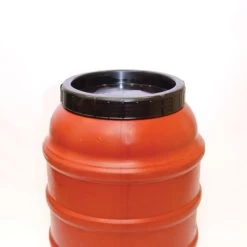Eagle Peak Containers Barrel With Spigot, Poly, 55 Gal