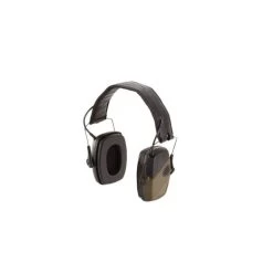 ALLEN Shotwave 2256 Low-Profile Ear Muffs, 24 DB NRR, Black/Green