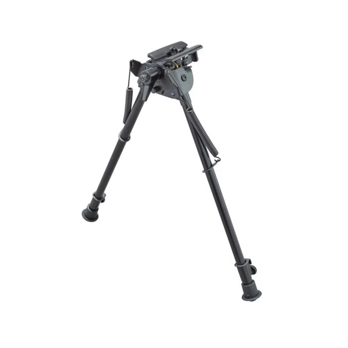 CHAMPION 40453, Pivot Bipod, 14-1/2 In. To 29 In. H Adjustable, Aluminum, Black