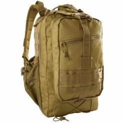 Red Rock 80203COY Summit Backpack, 20 L Capacity, 2-Compartment, Adjustable, Compression, Contoured Shoulder Strap