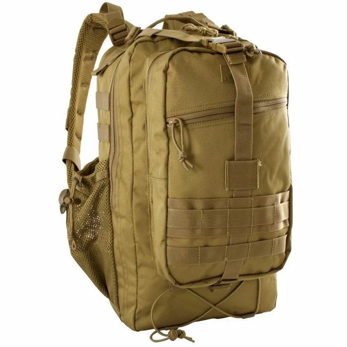 Red Rock 80203COY Summit Backpack, 20 L Capacity, 2-Compartment, Adjustable, Compression, Contoured Shoulder Strap
