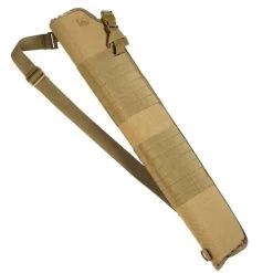 Red Rock MOLLE Series 82-025COY Shotgun Scabbard, 29 In L, 2-1/2 In W, 600D Polyester/PVC, Coyote