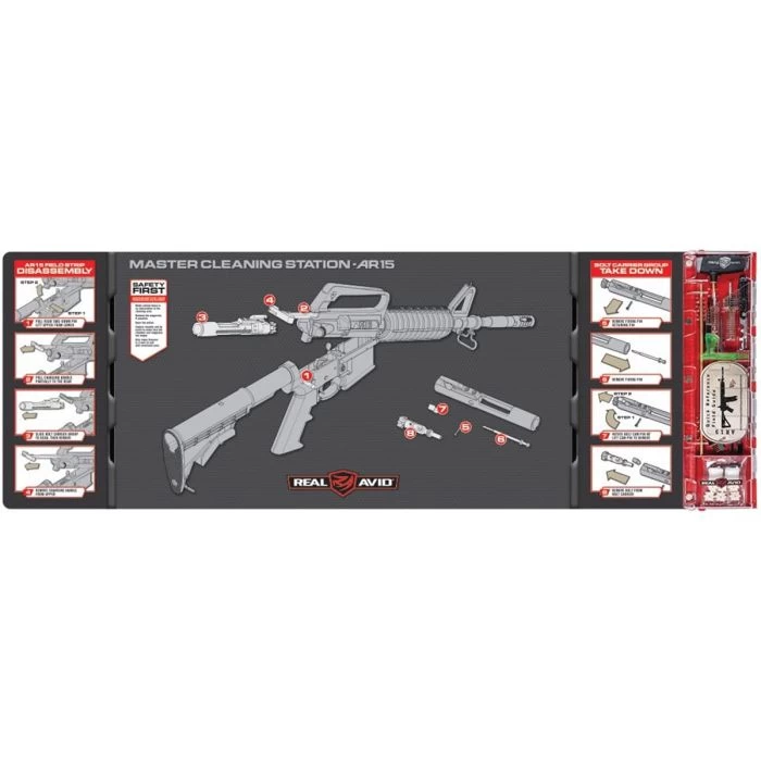 REAL AVID MASTER CLEANING STATION AVMCS-AR Advanced Gun Cleaning Kit