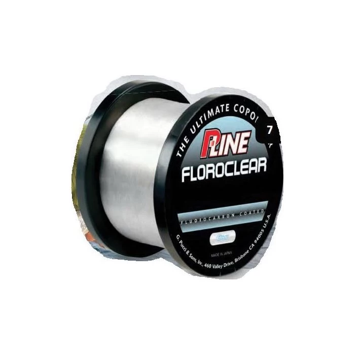 P-LINE FCCF-20 Fishing Line, 300 Yd L, Fluorocarbon, Clear, 20 Lb Capacity