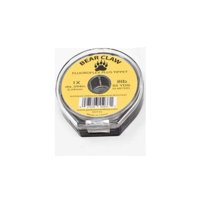 Jackson Cardinal FLUOROFLEX Series FCT1X Tippet, 50 M L, Fluorocarbon