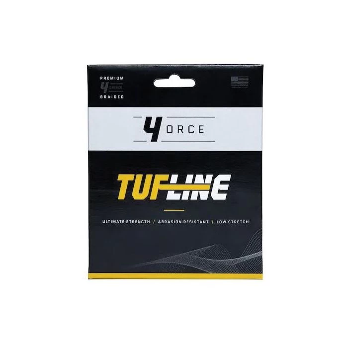 TUF-LINE 4ORCE Series FE65300GN Fishing Line, 300 Yd L, Fiber, Green, 65 Lb Capacity