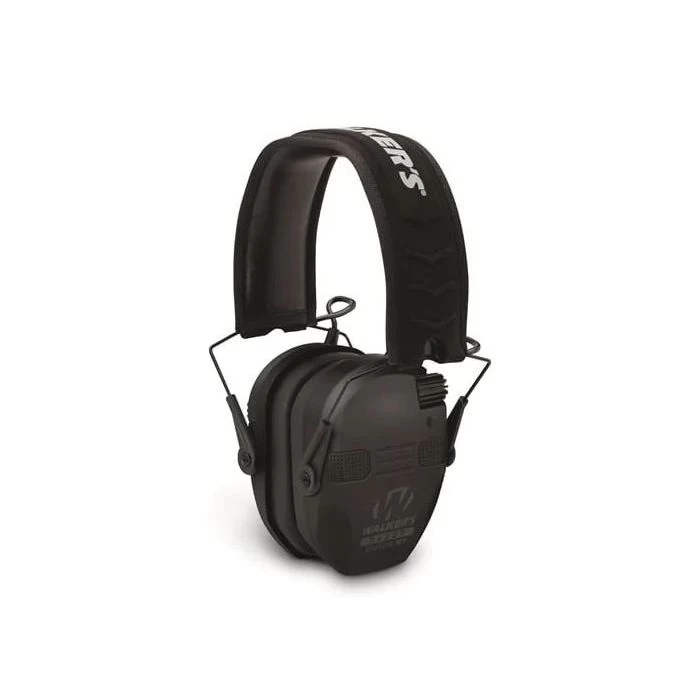 WALKER'S GWP-RSEQM-BT Electronic Quad Muffs, 23 DB NRR, Black
