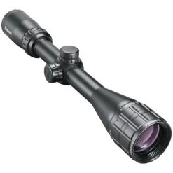 Bushnell Banner 2 Series RB4124BS11 Riflescope, 4 To 12X Magnification, 9 To 27 Ft View, 1 In Dia Tube, Aluminum, Black