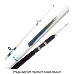 OKUMA Tundra Series TU-120 Spinning Rod, 12 Ft OAL, A Handle, Fiberglass/Graphite/Stainless Steel