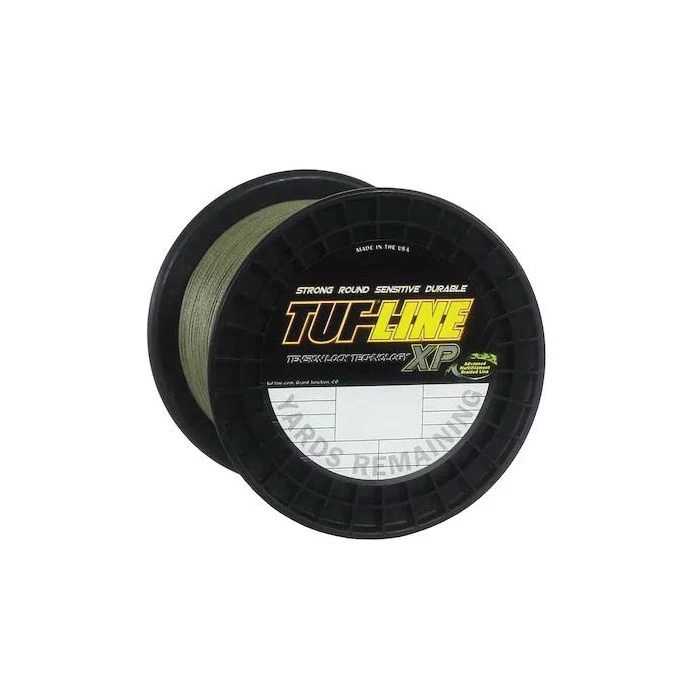 TUF-LINE XP Series XP20150GN Fishing Line, 150 Yd L, Fiber, Green, 20 Lb Capacity