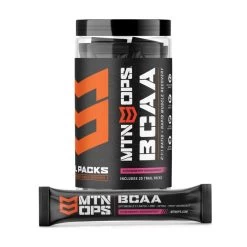 MTN OPS 2119420320, BCAA Rapd Miscle Recovery Drink Trail Packs, 20pks Per Tub