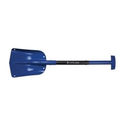 LIFELINE 4005, Aluminum Sport Utility Shovel, Adjustable 25-32 In. 3-piece Aluminum Blade/Handle, Color: Blue/Black