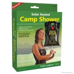 COGHLAN'S 9965 Camp Shower, 5 Gal Capacity, PVC, Black