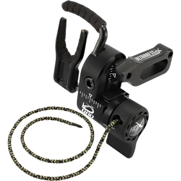 ULTRA-NOK UHXBK-R Arrow Rest, Right Hand, Aluminum, Black