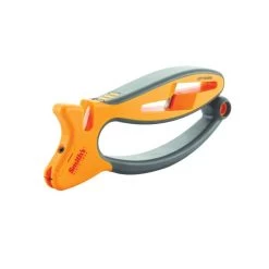 Smith's 50185 Jiffy-Pro Handheld Sharpener, Coarse, Carbide Abrasive, Rubber Handle