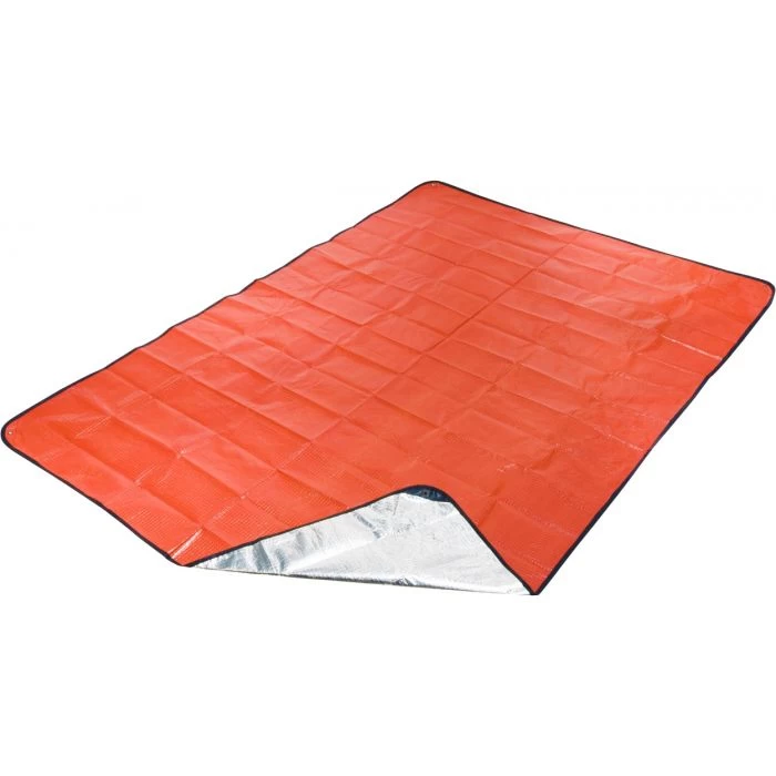 SOL SURVIVE OUTDOORS LONGER 0140-1200 All-Season Blanket, Polyethylene, Orange