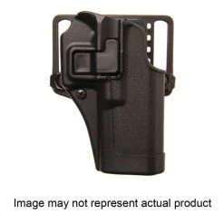BLACKHAWK 410561BK-R Holster, Black, Right