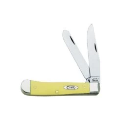 CASE 00161 Folding Pocket Knife, 3-1/4 In Clip, 3.27 In Spey L Blade, Chrome Vanadium Steel Blade, 2 -Blade
