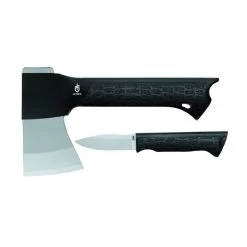 FISKARS 31-001054 Axe Gator Combo With Knife, Glass Filled Nylon Handle