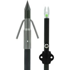 Muzzy Bowfishing Lighted Carbon Composite Fish Arrow With Bottle Slide