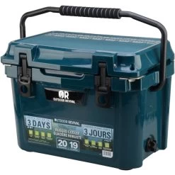 Outdoor Revival Rugged Cooler, Teal Blue, 20 Qt