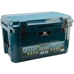 Outdoor Revival Rugged Cooler, Teal Blue, 45 Qt