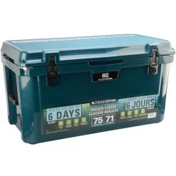 Outdoor Revival Rugged Cooler, Teal Blue, 75 Qt