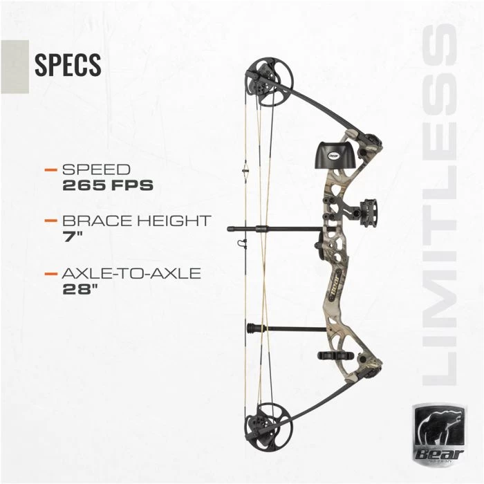 Bear Archery Limitless RTH Compound Bow - Adult - Image 3