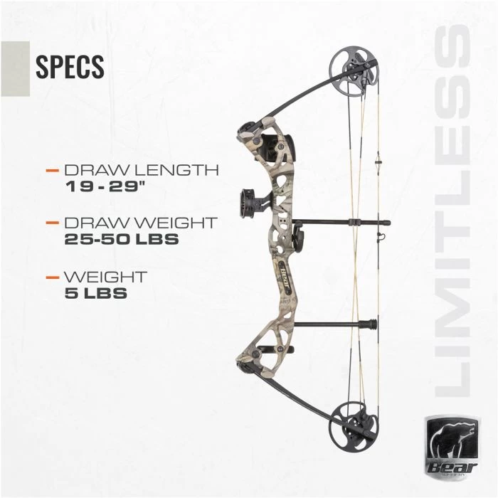 Bear Archery Limitless RTH Compound Bow - Adult - Image 2