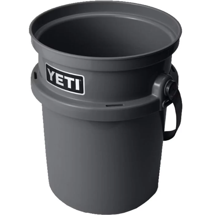 YETI 26010000012 Loadout Bucket, 5 Gal Capacity, 10-1/4 In ID X 12-7/8 In OD Dia, Polyethylene, Charcoal - Image 2