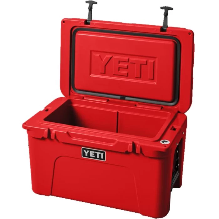 YETI Tundra 45 Hard Cooler, Rescue Red - Image 2
